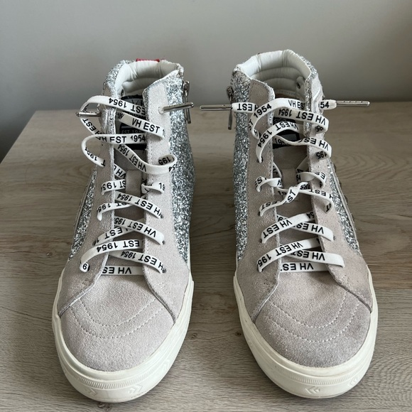 Vintage Havana Ray Sneaker Glitter High Top - Picture 2 of 5